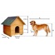SvitDereva classic uninsulated small dog house