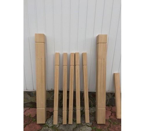 Tralka z drewna bukowego kwadratowa 50x50x900 mm Tralka z drewna bukowego kwadratowa 50x50x900 mm