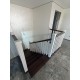 Tralka z drewna bukowego kwadratowa 50x50x900 mm