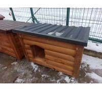 Mała buda dla psa, nieocieplona, jednospadowa