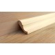 Wooden skirting board 60mm made of spruce