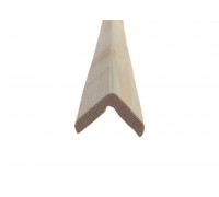 External angle made of smooth spruce 20mm*20mm 3m