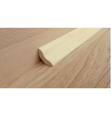 Listwa przypodłogowa drewniana 30mm gładka z lipy