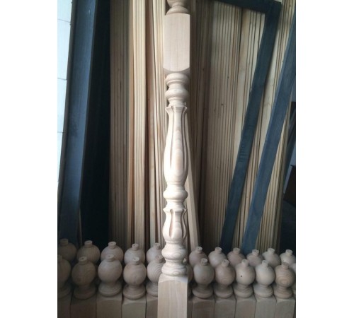 Kolumna bukowa 75mm*75mm*1100mm Kolumna bukowa 75mm*75mm*1100mm