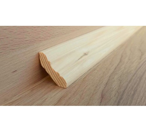 Wooden skirting board euro 45mm