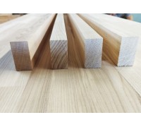 Zierleiste 20x40 mm aus Esche natur, geschliffen.