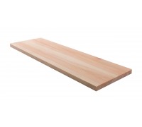 Tischplatte aus massiver, laminierter A/A-geschliffener Kiefernplatte, 16x620x1000 mm, 0,62 m²