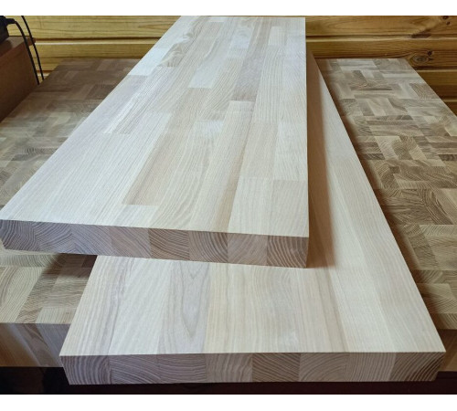 Eschenholzbalken, 40x300x3000 mm, 0,9 qm