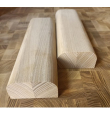 Unterbaluster aus massiver Esche, 40 x 80 x 3000 mm