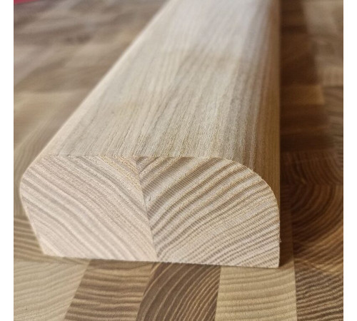 Unterbaluster aus massiver Esche, 40 x 80 x 1000 mm