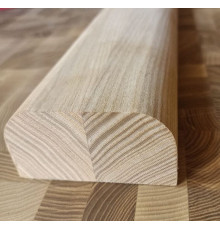 Unterbaluster aus massiver Esche, 40 x 80 x 2000 mm