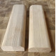 Unterbaluster aus massiver Esche, 40 x 80 x 1000 mm