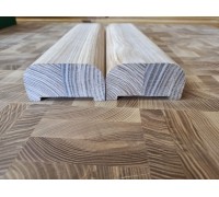 Поручни цельноламельные из ясеня 40x80x1500 мм Поручни цельноламельные из ясеня 40x80x1500 мм