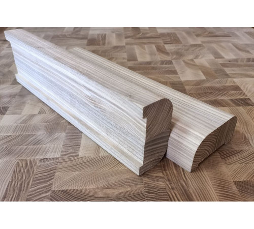 Handläufe aus Esche geschmolzen 40x80x5000 mm