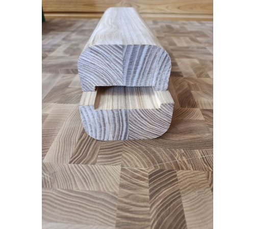 Handläufe aus massiver Esche 40x80x1000 mm