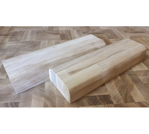 Handläufe aus Esche geschmolzen 40x80x3000 mm