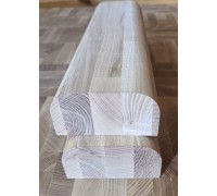Podtralka jesionowa łączona 40x80x1000mm