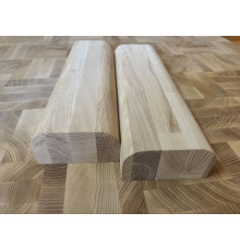 Unterbaluster aus Esche, geschmolzen, 40 x 80 x 2500 mm