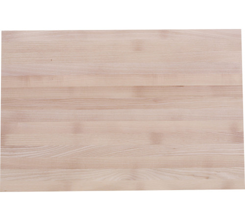 Stair landing made of solid ash, grade A/A, 40x1000x1000 mm