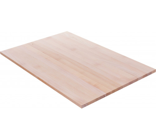 Stair landing made of solid ash, grade A/A, 40x1000x1000 mm