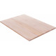 Stair landing made of solid ash, grade A/A, 40x1000x1000 mm