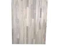 Square tabletop 30x1100x1100 mm made of sanded, fused, unpainted ash