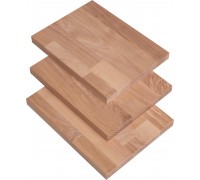 Tischplatte aus verschweißter Möbelplatte, Güteklasse A, Esche 40x600x1500 mm, 0,9 m²