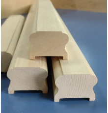 Поручень вільха 3000х55х42 мм