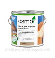 Воск для герметизации торцов Osmo Hirnholz-Wachs Бесцветный 5735 Германия 0.375 л