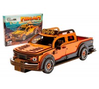 Wooden 3D construction set "Pickup"
