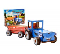 Wooden 3D construction set "Tractor"