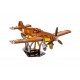 Деревянный 3D конструктор Истребитель Bf 109