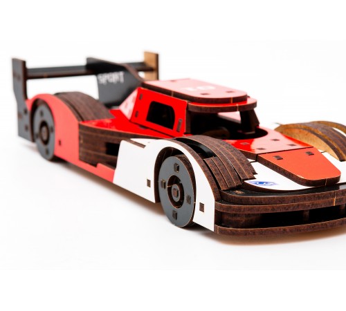 Дерев'яний 3D конструктор Racing Car