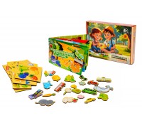 Lernalbum: Klettpuzzle