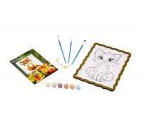 Malen-nach-Zahlen-Set „Fuchs“ im A4-Format