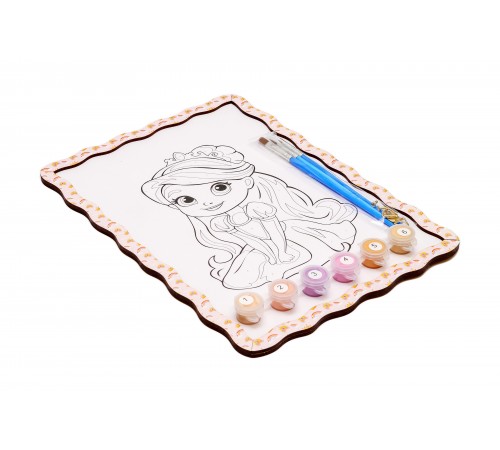 A4-size painting-by-numbers kit "Princess"