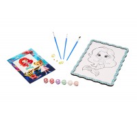 Malen-nach-Zahlen-Set „Meerjungfrau“ im A4-Format