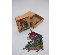 Rainbow Unicorn Wooden Puzzle