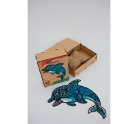 Holzpuzzle "Meeresdelfin"