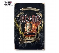 Дерев'яний Постер "AC DC"