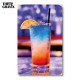 Деревянный Постер "Blue Orange Coctail"