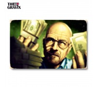 Дерев'яний Постер "Breaking Bad - гроші"
