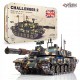 Деревянный 3D Пазл-конструктор 58 см/1052 шт "Танк CHALLENGER 2"