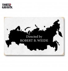 Деревянный постер "Directed by ROBERT B. WEIDE"