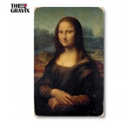 Wooden Poster "Mona Lisa"