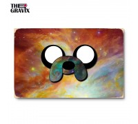 Jake the Dog Space Wooden Poster