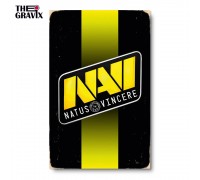 Drewniany plakat "NAVI"