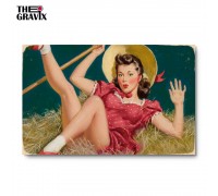 Дерев'яний Постер "Pin Up Girl"