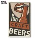 Дерев'яний Постер "Pub Craft Beers"