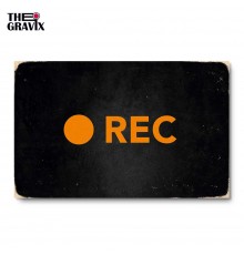 Дерев'яний Постер "REC"